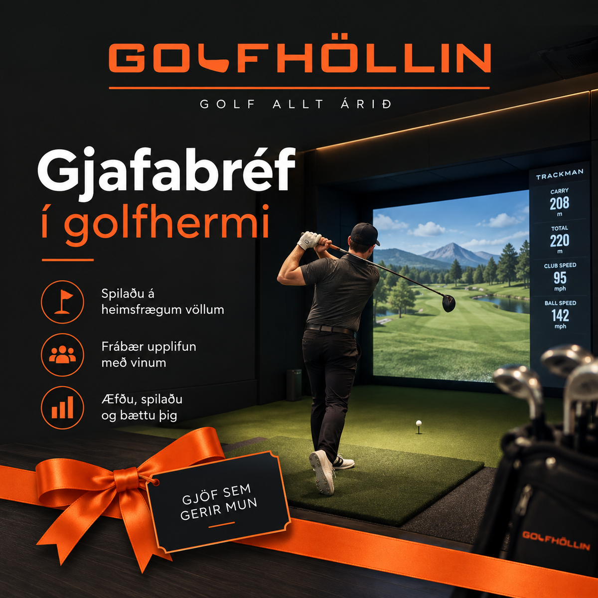 Gjafabréf – Golfhöllin