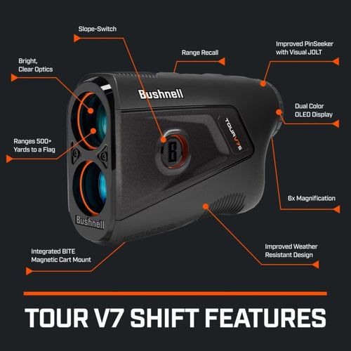 Fjarlægðarmælir - Bushnell Tour V7 Shift